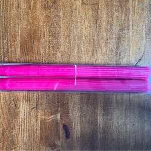 Elegant Pink Taper Candles